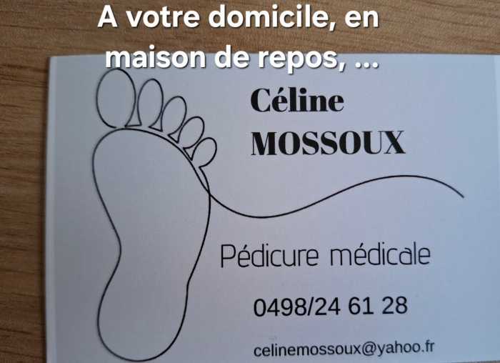 Céline Mossoux Pédicure médicale 